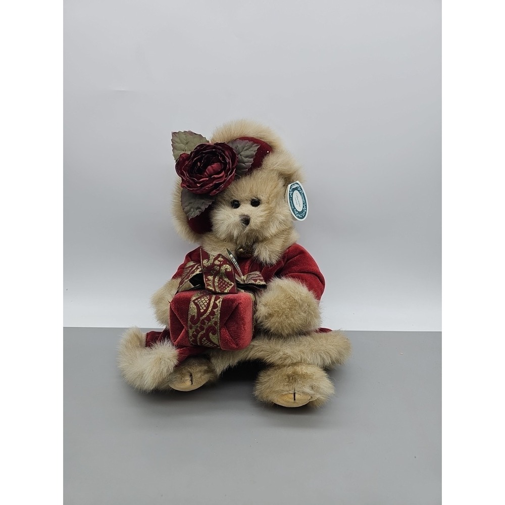 Bearington Virginia Bear Christmas Stuffed Animal Collectible Series Plush Teddy